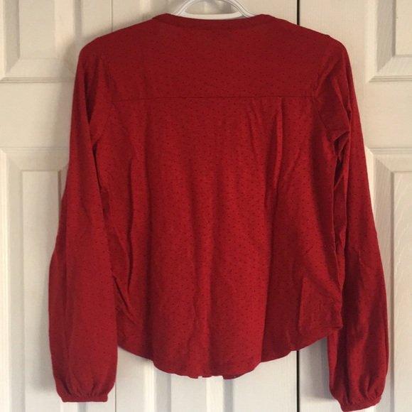 Lucky Brand Long Sleeve Button Down T-Shirt - Picture 7 of 7